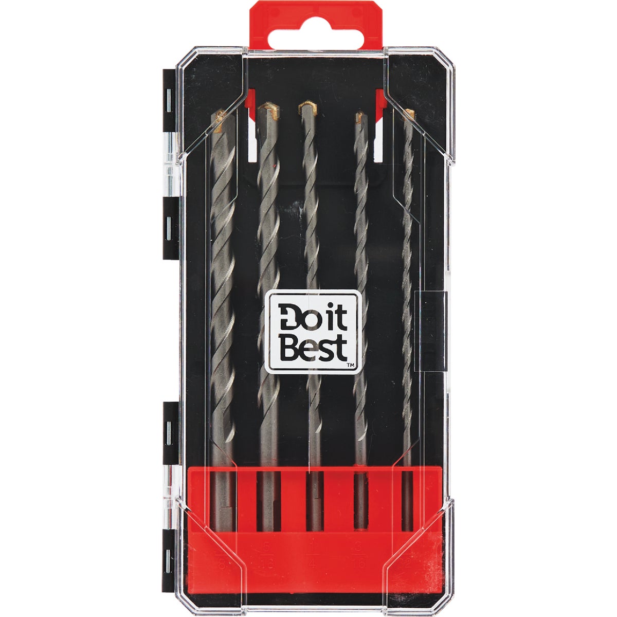 Do it Best Impact Ready Carbide Masonry Drill Bit Set (5-Piece)