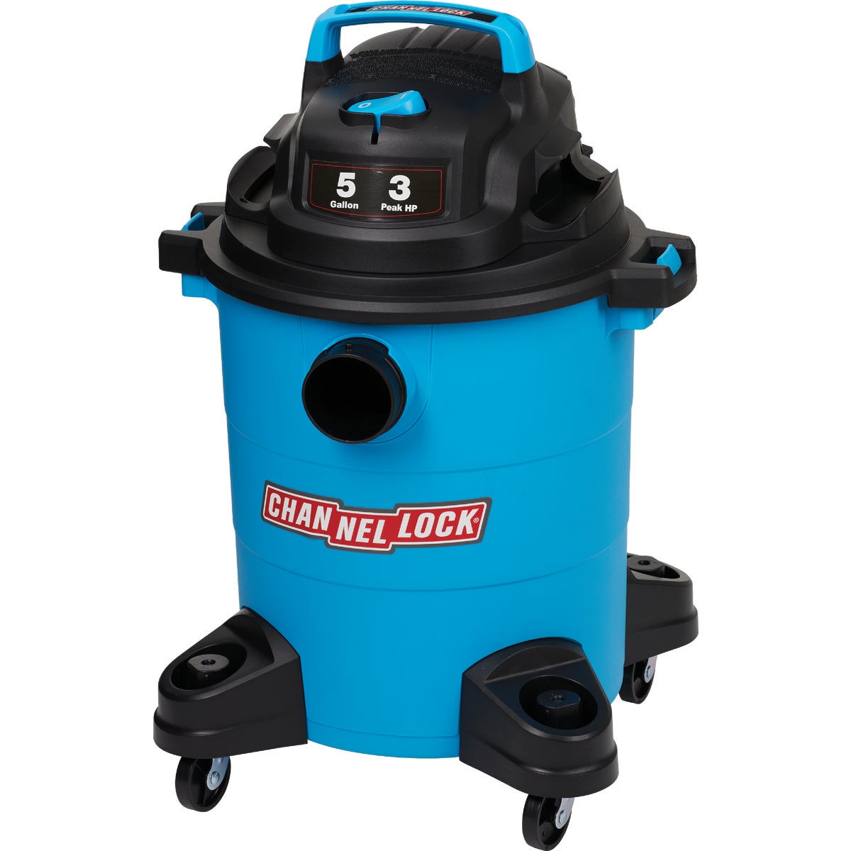 Channellock 5 Gal. 3.0-Peak HP Wet/Dry Vacuum