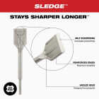 Milwaukee SLEDGE SDS-PLUS 1-7/8 In. x 9-1/2 In. Tile Chisel Image 4