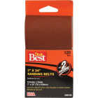 Do it Best 3 In. x 24 In. 120 Grit Heavy-Duty Sanding Belt (2-Pack) Image 1