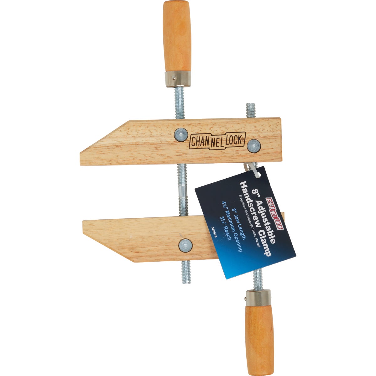 Channellock 8 In. Adjustable Hand Screw Clamp Image 2