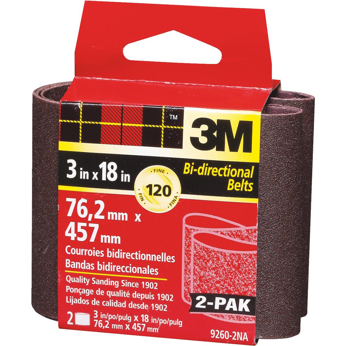 3X18 120G SANDING BELT