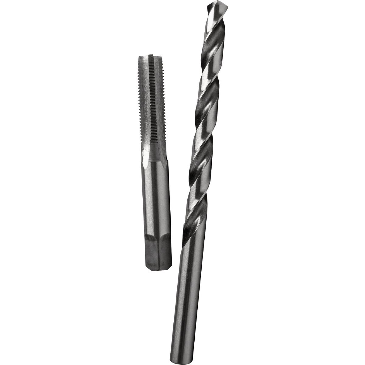 Century Drill & Tool 7 mm x 1.0 Metric Tap & 15/64 In. Brite Drill Bit Combo Pack Image 1