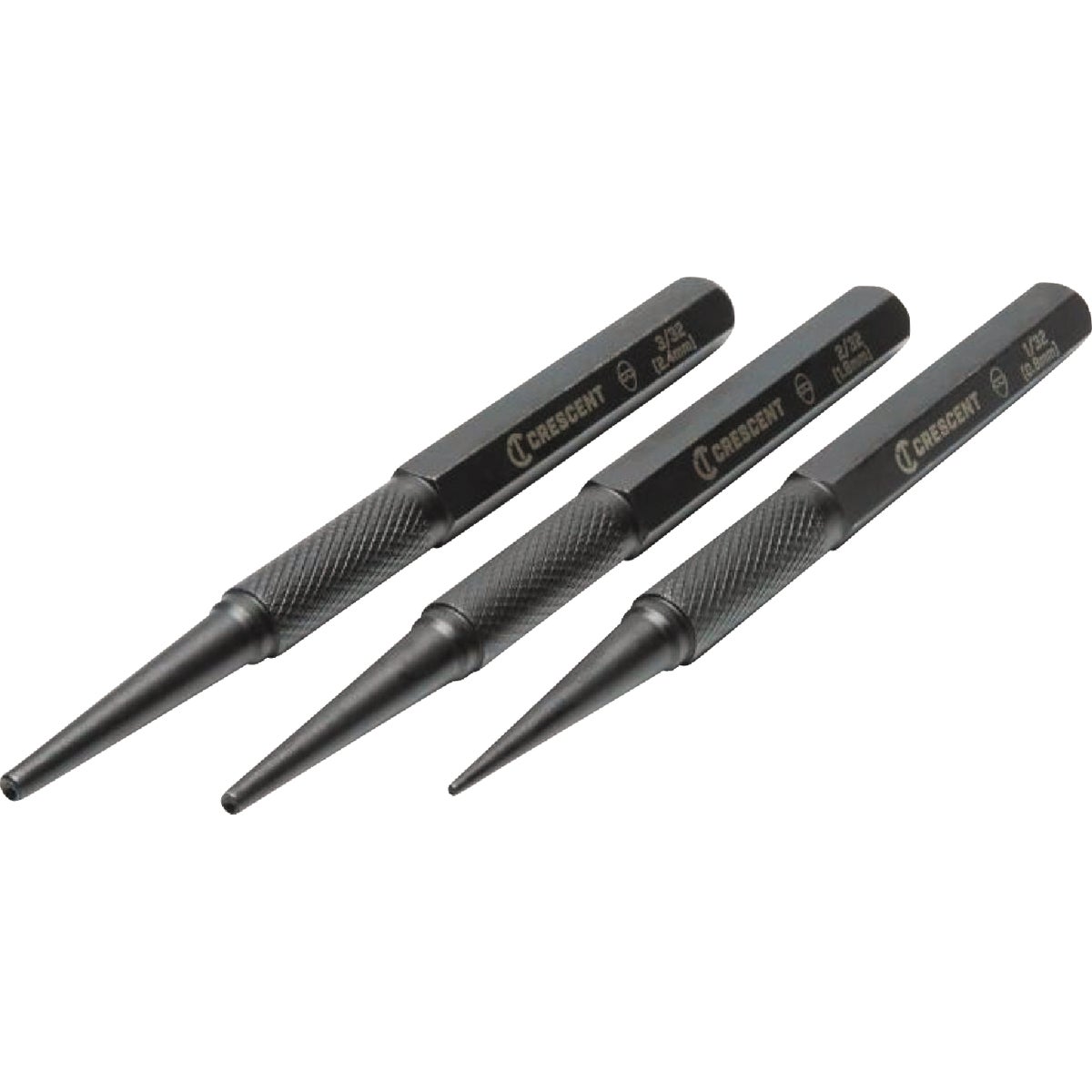 Crescent 5 In. Steel Nail Punch Set (3-Piece) Image 1