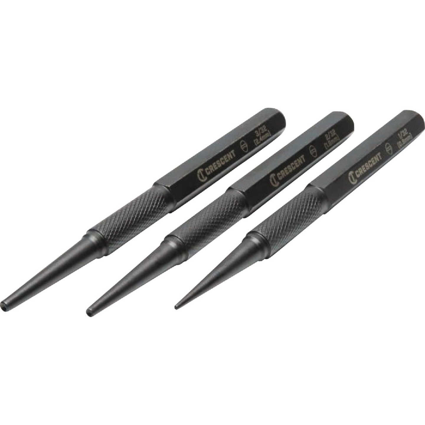 Crescent 5 In. Steel Nail Punch Set (3-Piece) Image 1