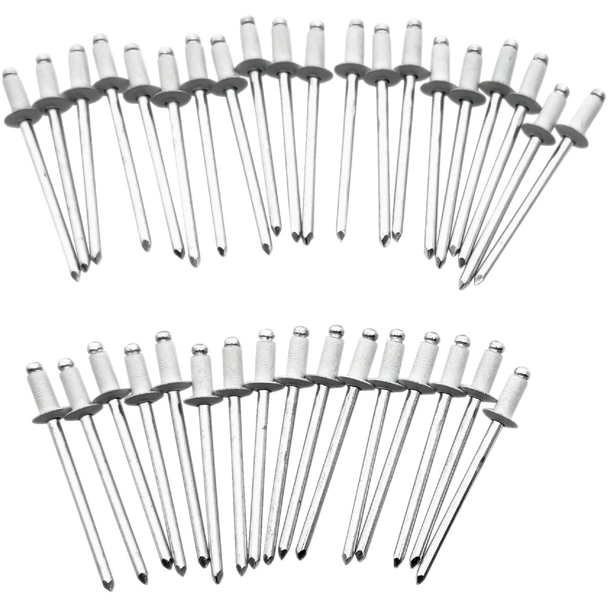 Channellock 1/8 In. Dia. x 1/8 In. Grip White Aluminum POP Rivet (100-Pack) Image 3