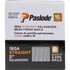 Paslode 2 In. 18-Gauge Galvanized Straight Brad Nails (2000 Ct.) Image 1