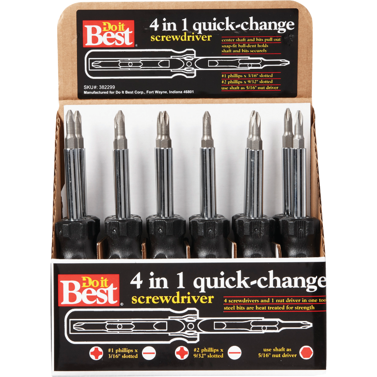 Do it Best 4-in-1 Multi-Bit Screwdriver Image 2