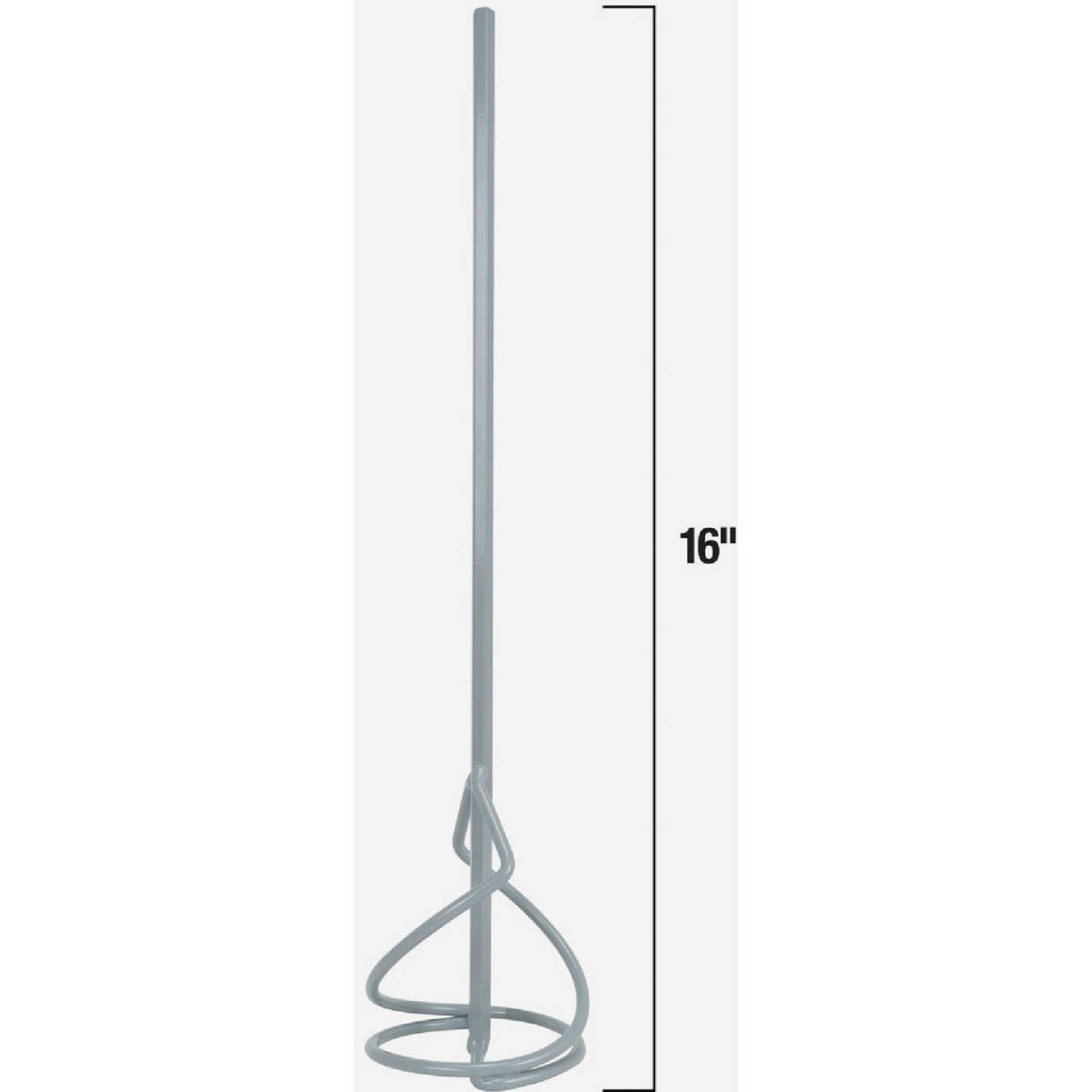 QEP 16 In. Steel Thinset & Grout Universal Mixing Paddle Image 4