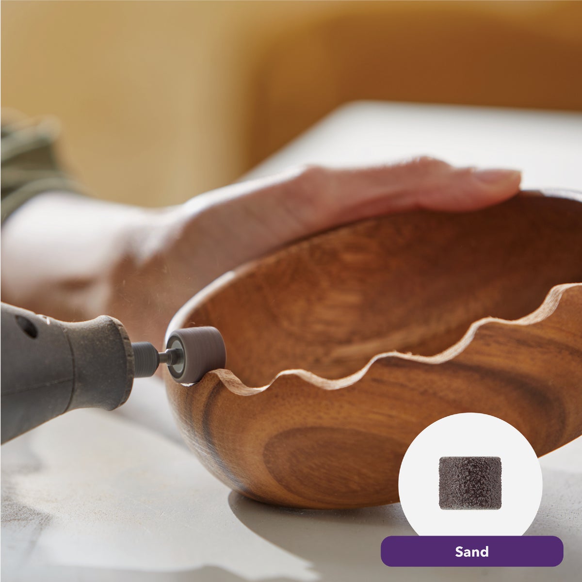 Dremel 4000 1.6-Amp Variable Speed Electric Rotary Tool Kit (32) Accessories & (2) Attachments Image 7