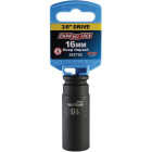 Channellock 3/8 In. Drive 16 mm 6-Point Deep Metric Impact Socket Image 2
