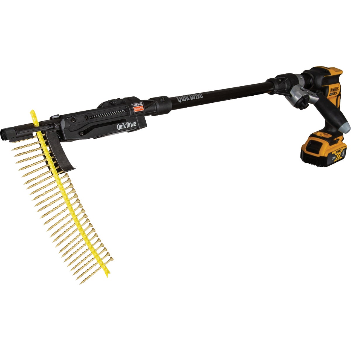Quik Drive Cordless PRO300SG2 Decking System with DeWalt 2000 RPM Screwdriver Motor