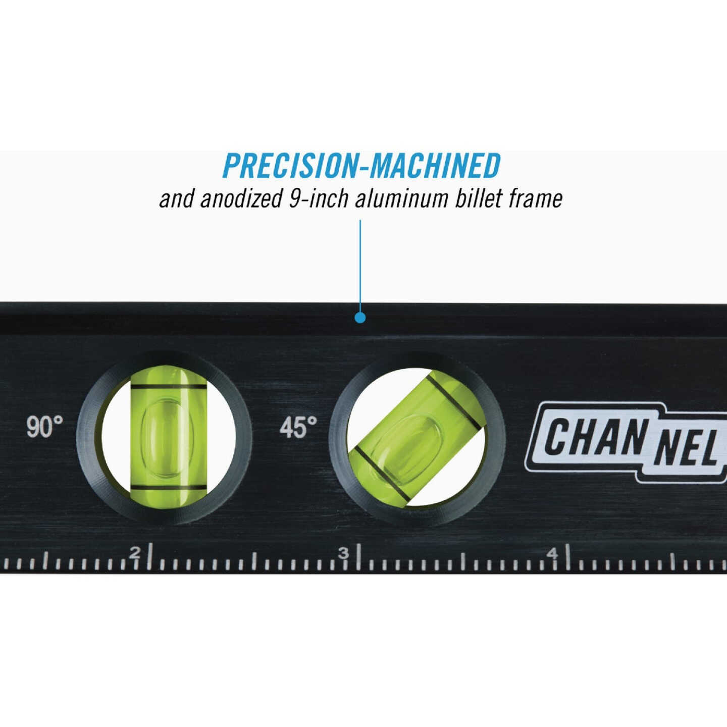 Channellock 9 In. Aluminum Magnetic Billet Torpedo Level Image 3
