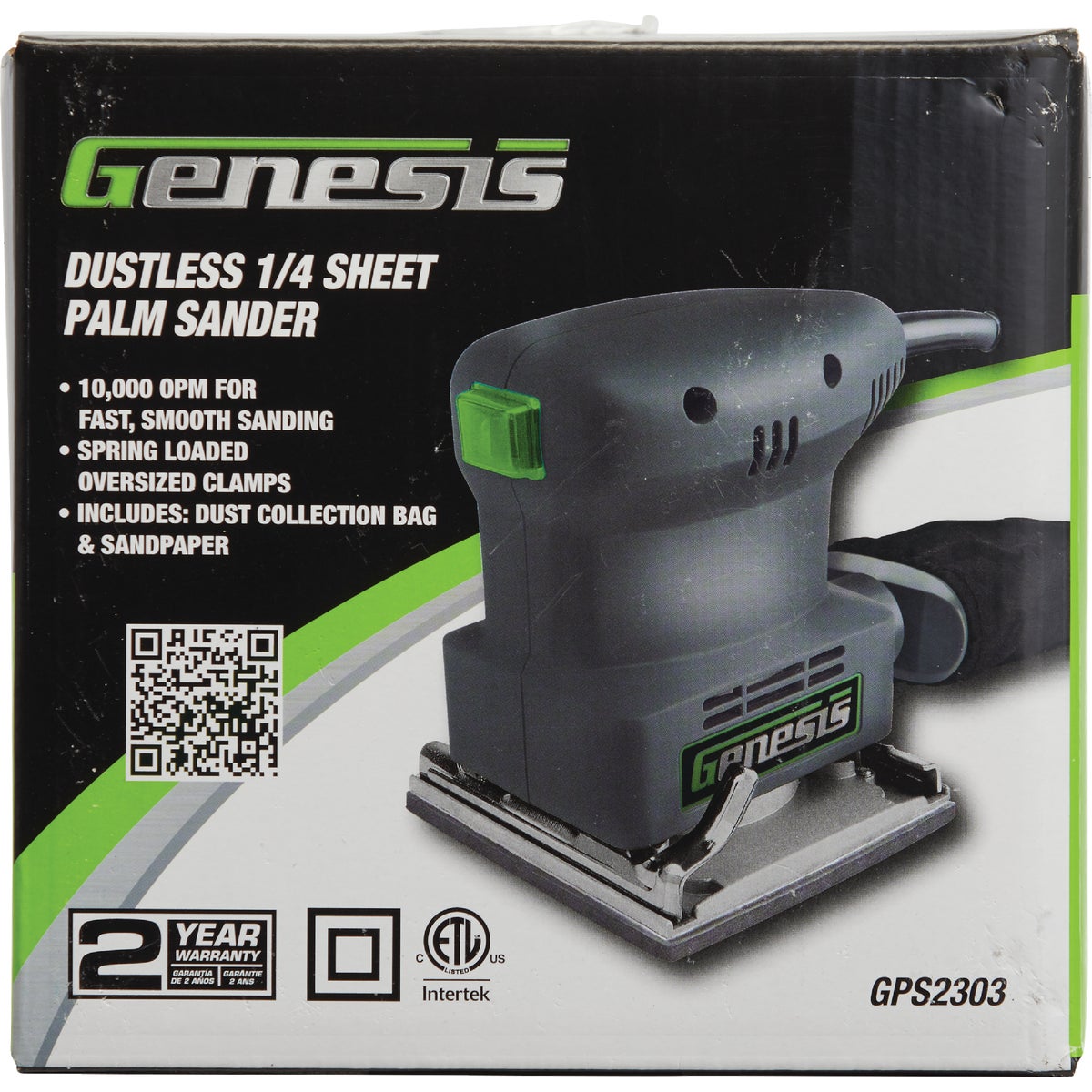 Genesis 1/4 Sheet Palm Sander Image 2
