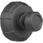 Milwaukee 5/8 In. Black Plastic Vacuum Drain Adapter Image 1