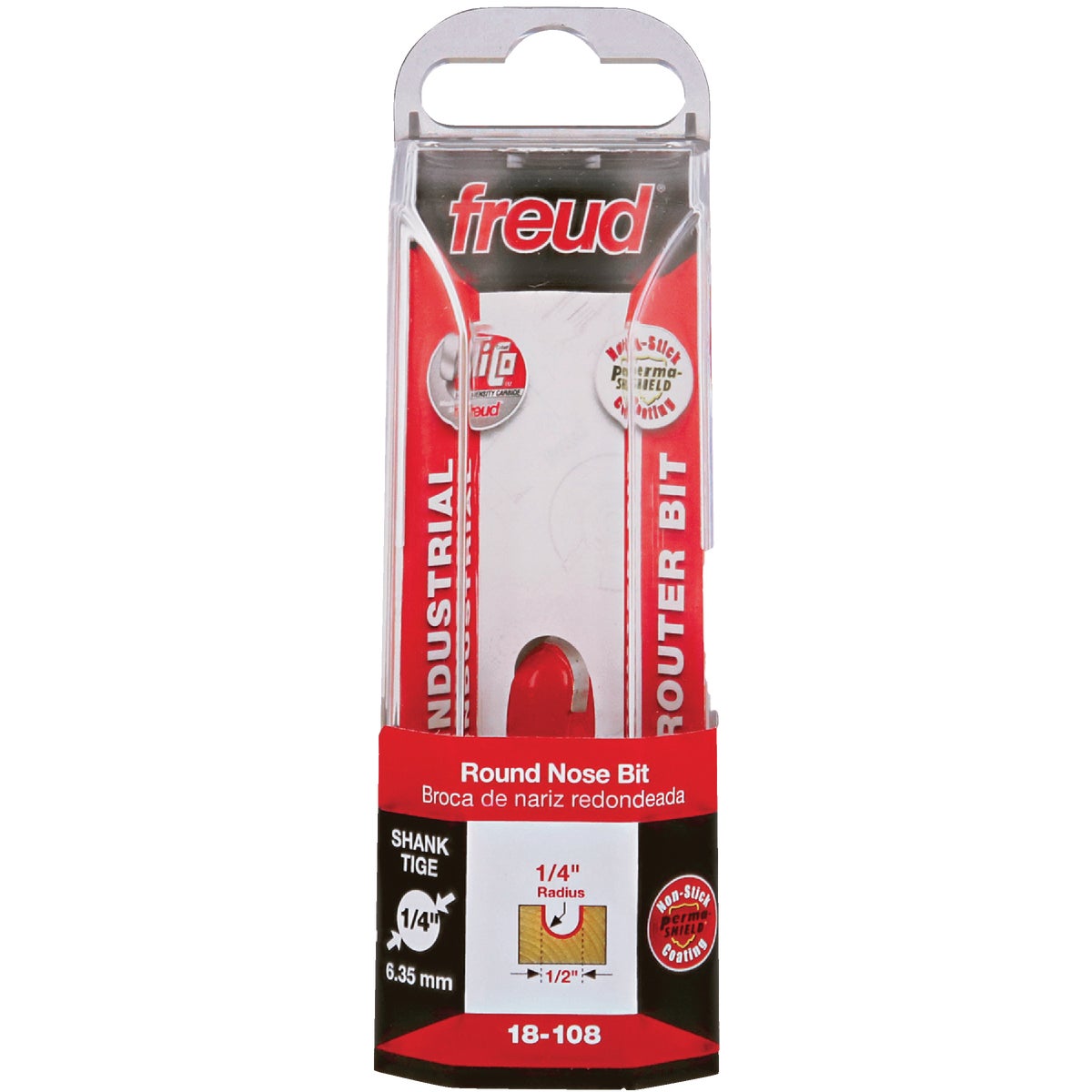 Freud 1/4 In. Radius Round Nose Router Bit