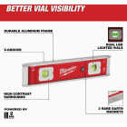 Milwaukee 9 In. Torpedo Level with Lighted Vials Image 2