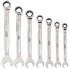 Milwaukee Standard 12-Point Ratcheting Combination Wrench Set (7-Piece) Image 1