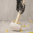 QEP 16 Oz. White Rubber Tile Tapping Mallet Image 2