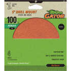 Gator 5 In. 100-Grit Aluminum Oxide Stick-On Sanding Disc (4-Pack) Image 1