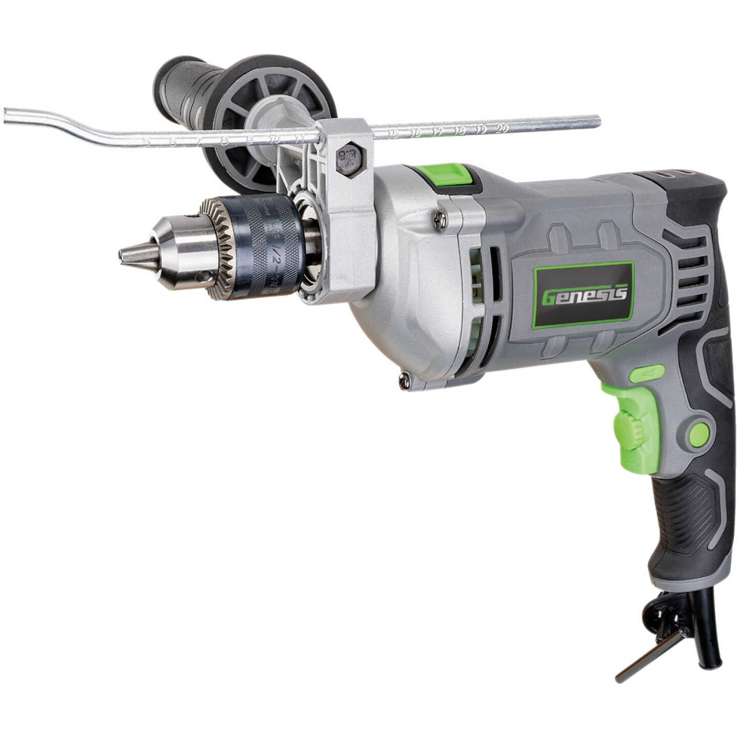 Genesis 1/2 In. 7.5-Amp VSR Electric Hammer Drill Image 1