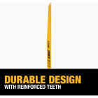 DEWALT 9 In. 6 TPI Taper Back Bi-Metal Reciprocating Saw Blade (5-Pack) Image 4