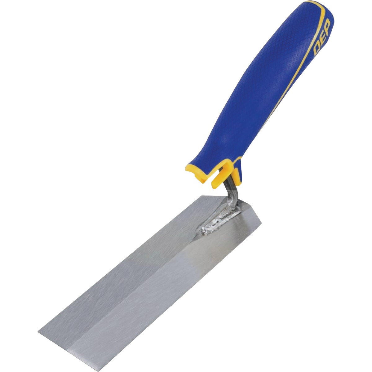 QEP 6 In. x 2 In. Flat Margin Trowel with Bucket Hook & Comfort Grip