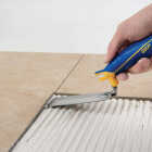 QEP 6 In. x 2 In. Flat Margin Trowel with Bucket Hook & Comfort Grip Image 3