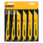 DEWALT 6-Piece Reciprocating Saw Blade Set Image 2