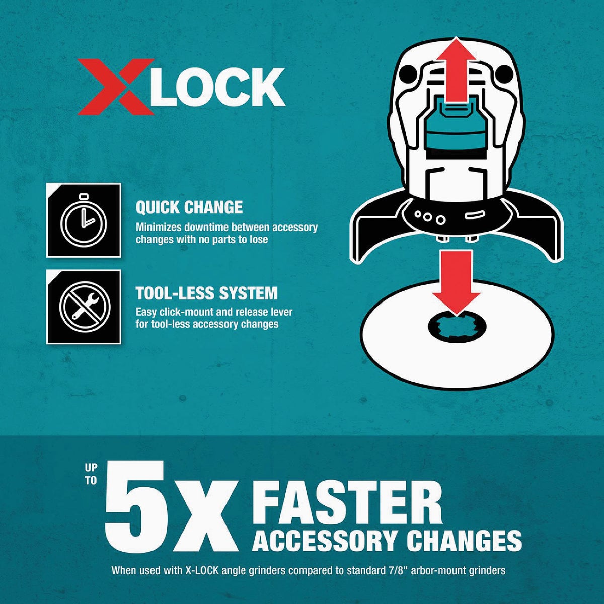 Makita X-LOCK 4-1/2 In. Crimped 0.012 In. Carbon Steel Cup Angle Grinder Wire Brush Image 3