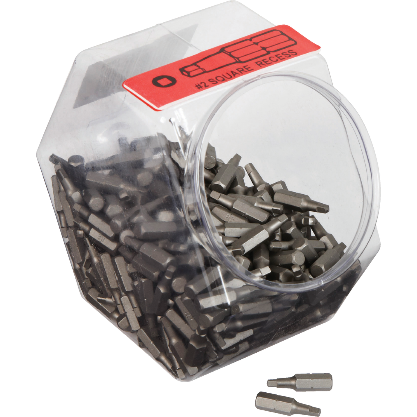 Best Way Tools Square Recess #2 x 1 In. Screwdriver Bit Display Image 2