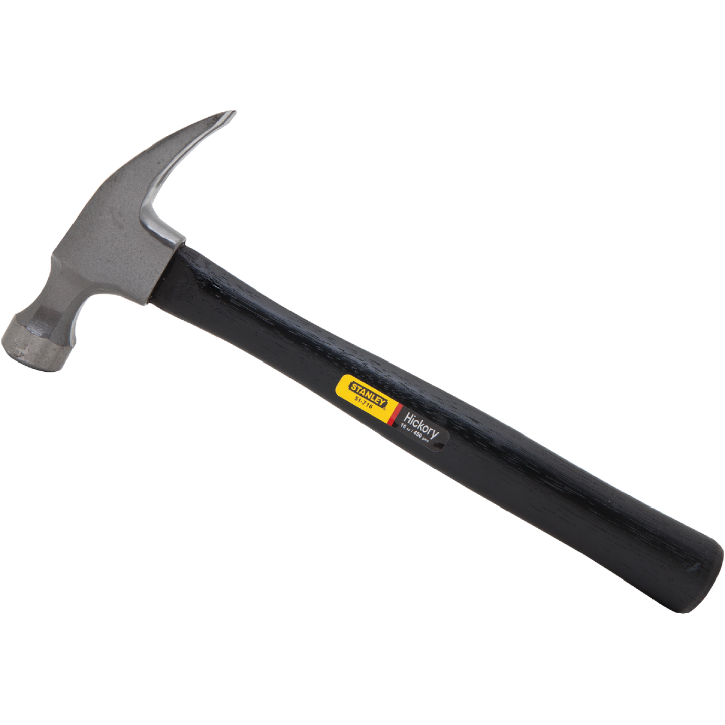 Stanley 16 Oz. Smooth-Face Rip Claw Hammer with Hickory Handle Image 1