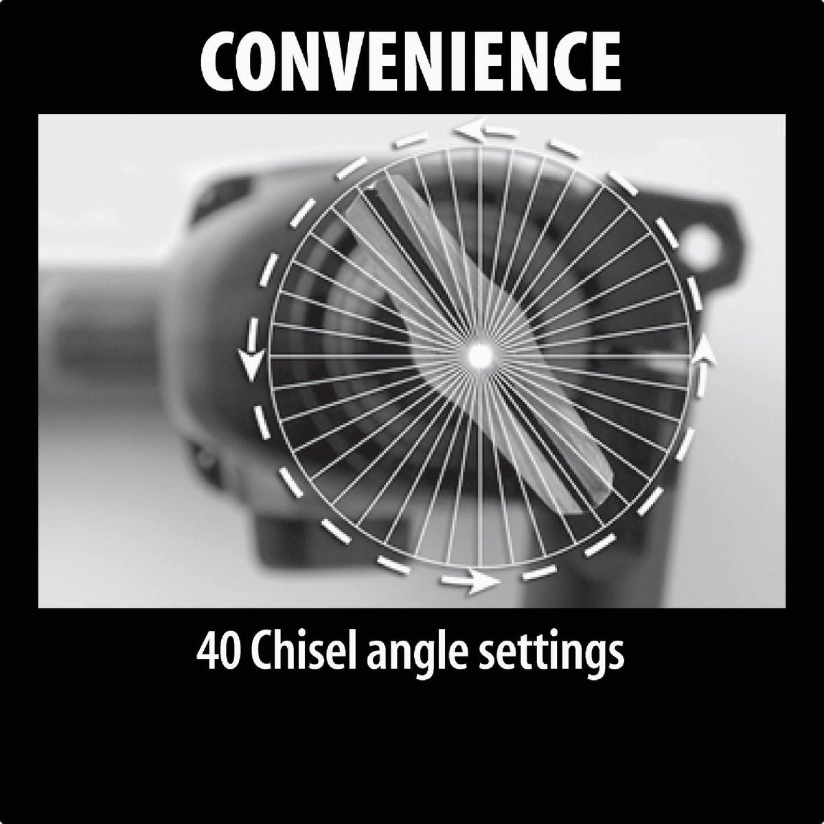 Makita 1 In. SDS-Plus 7-Amp Electric Rotary Hammer Drill Image 7