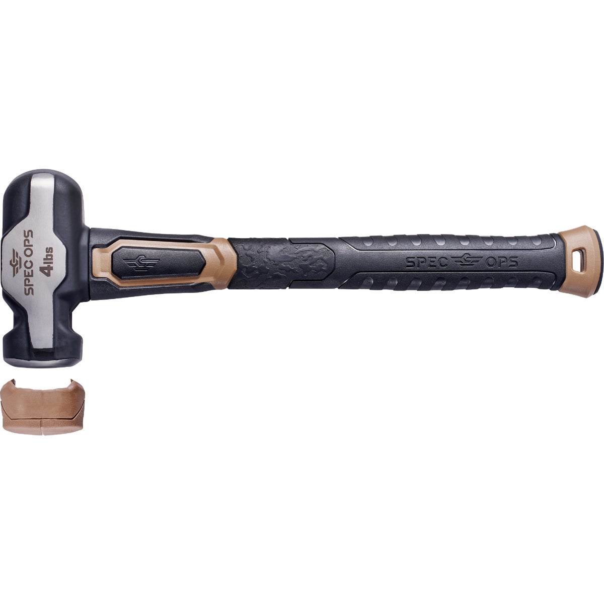 Spec Ops Tools 4 Lb. Engineering Sledgehammer with Soft Mallet Cap