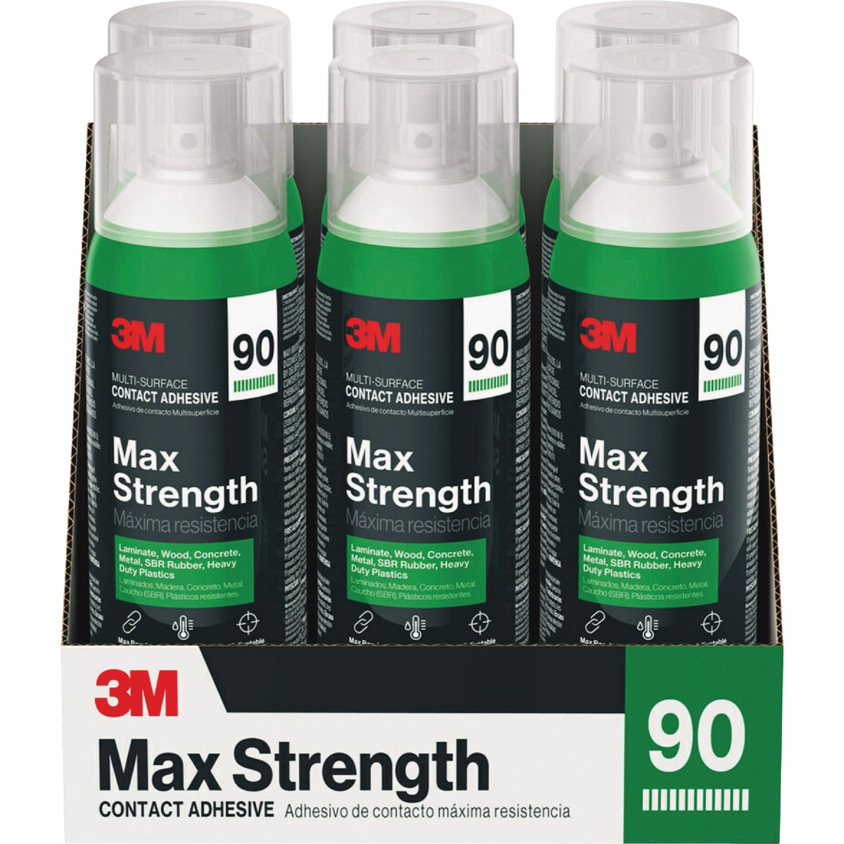 3M 90 Max Strength 12.6 Oz. Multi-Surface Contact Adhesive Image 3