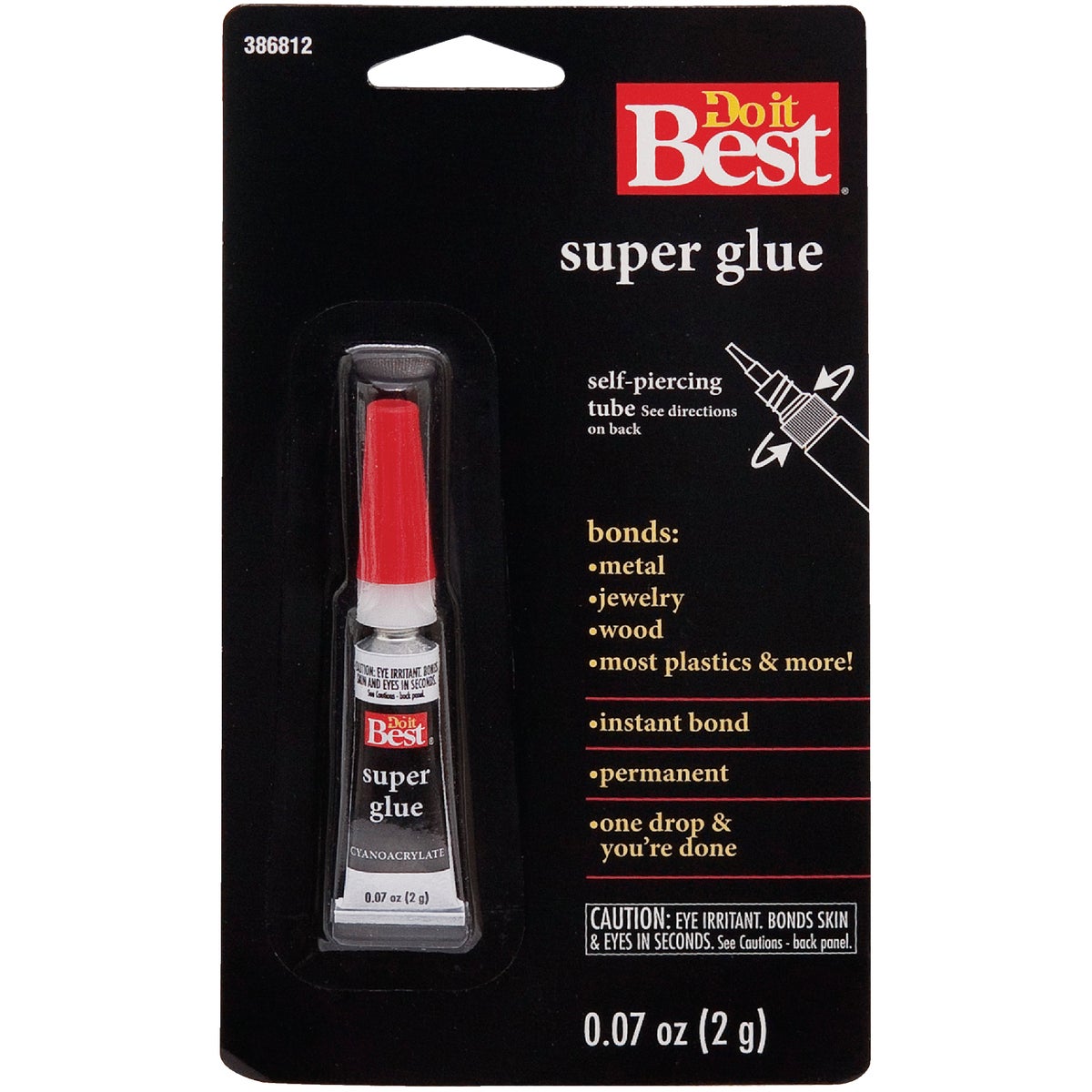 Do it Best 0.07 Oz. Liquid Super Glue Image 2