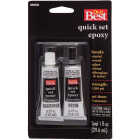Do it Best 0.5 Oz. Quick Set Epoxy (2-Pack) Image 2