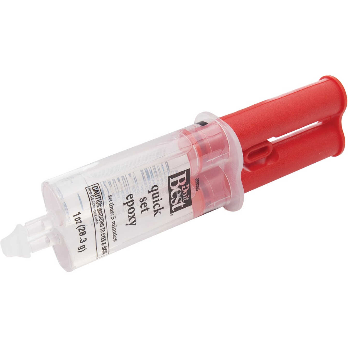 Do it Best 1 Oz. Quick Set Epoxy Syringe Image 1