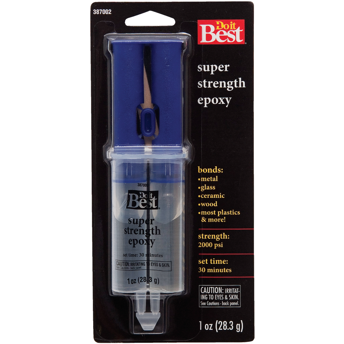 Do it Best 1 Oz. Super Strength Epoxy Syringe Image 2