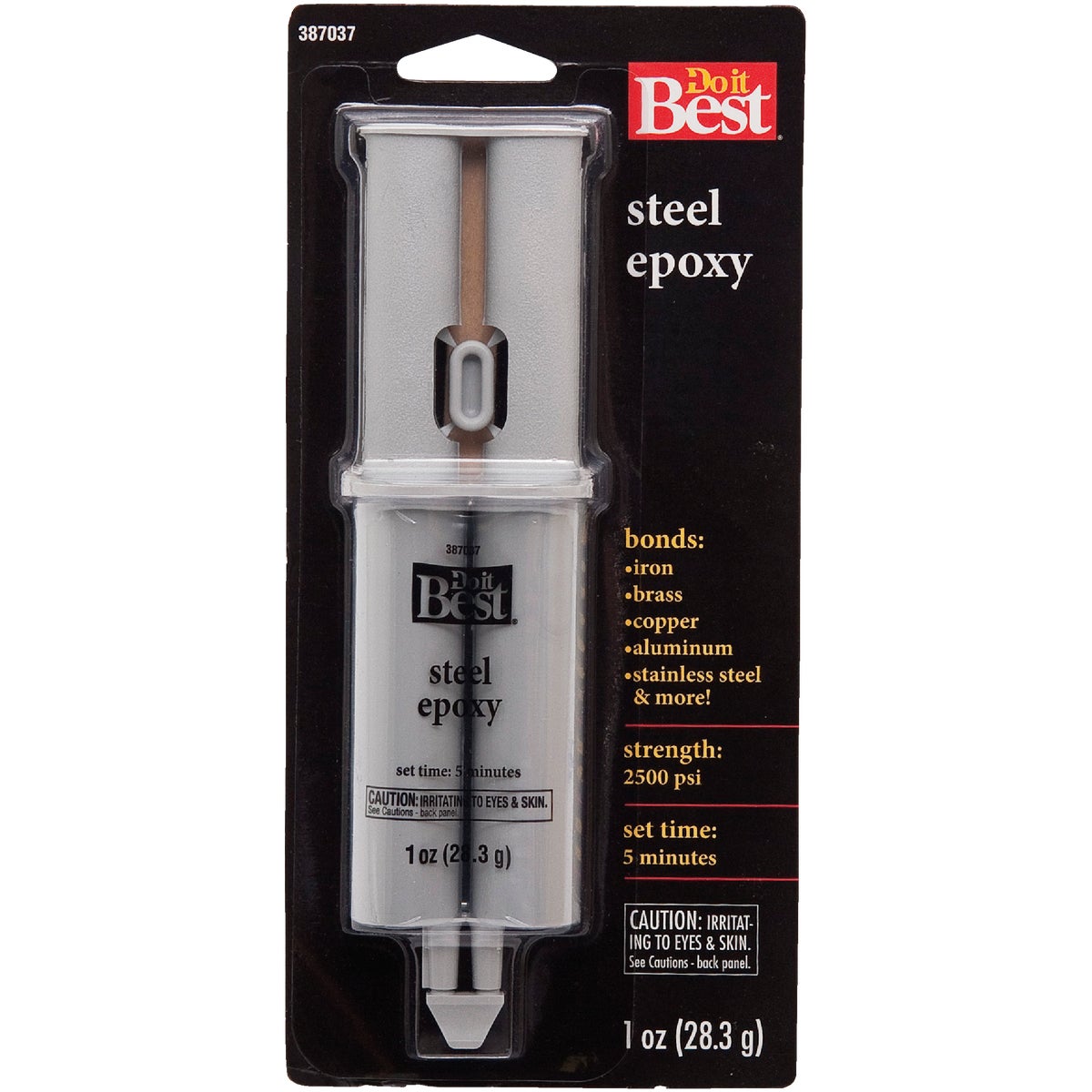 Do it Best 1 Oz. Steel Epoxy Syringe Image 2