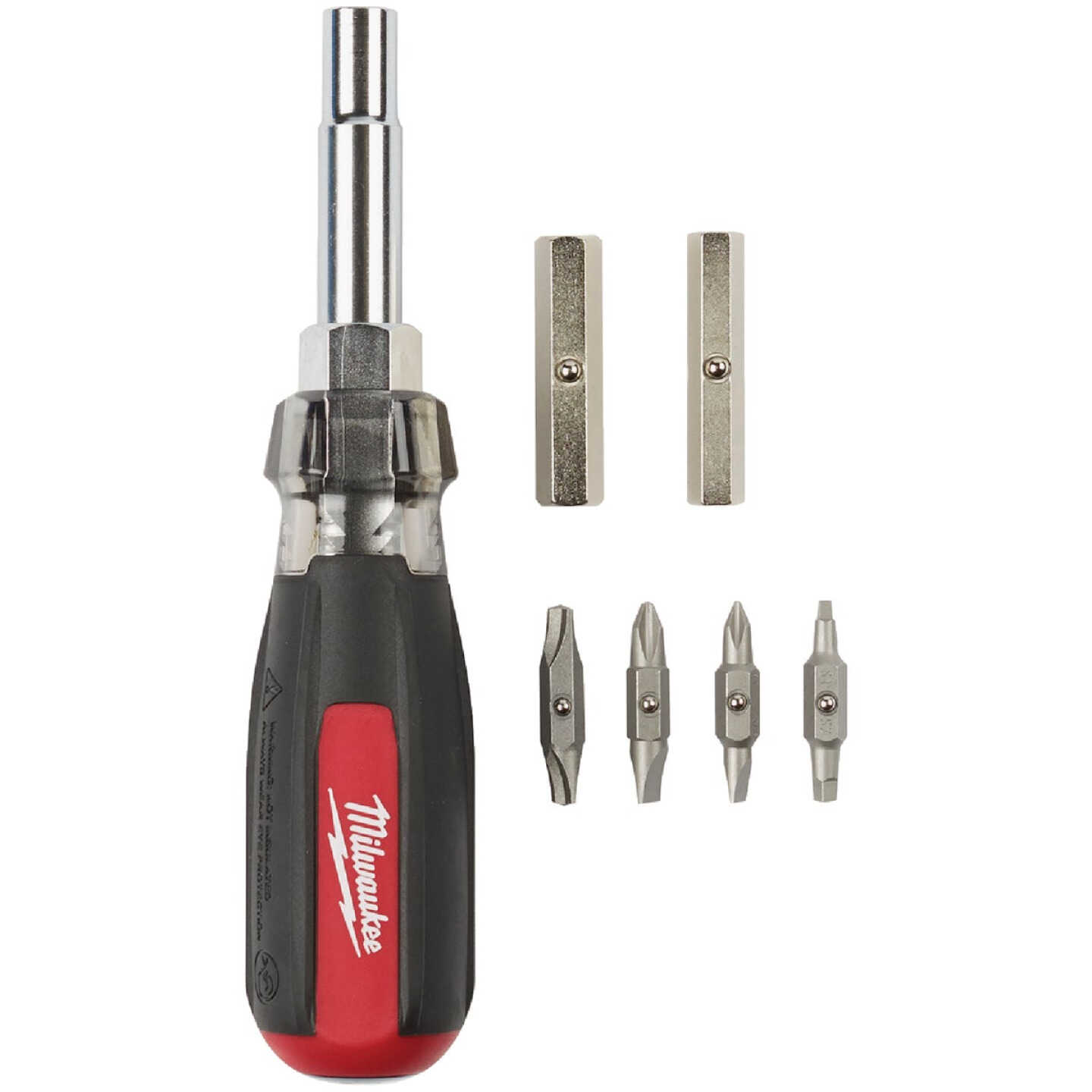 Milwaukee 13-in-1 Cushion Grip Multi-Bit Screwdriver with ECX Image 1