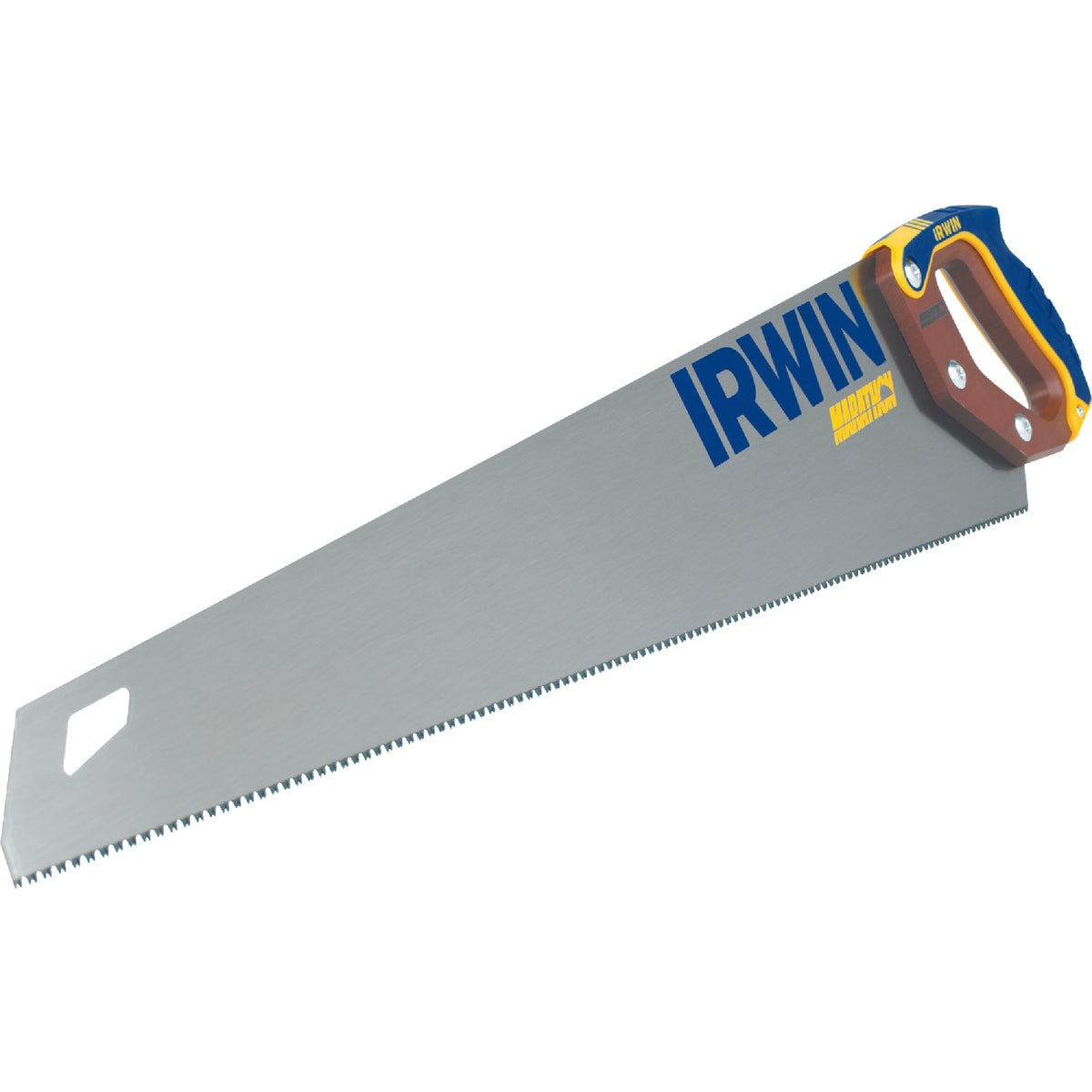 Irwin 24 In. L. Blade 12 PPI Wood, Rubberized Grip Handle Hand Saw Image 2