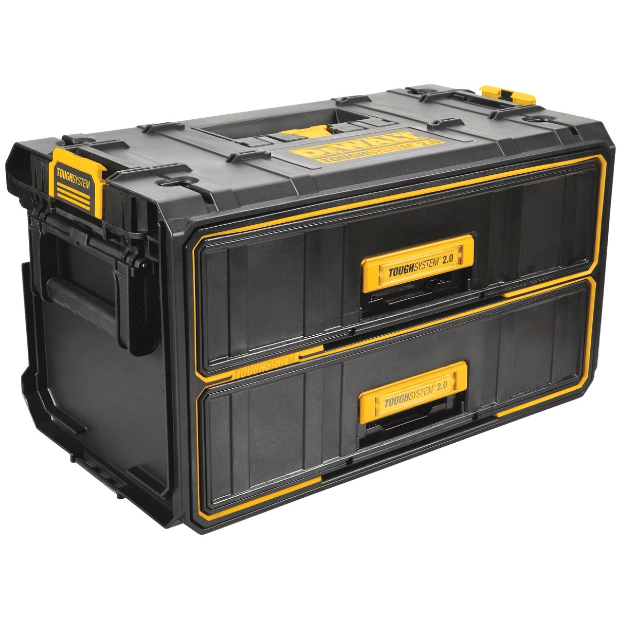 DEWALT ToughSystem 2.0 2-Drawer Toolbox, 22 Lb. Capacity Image 1