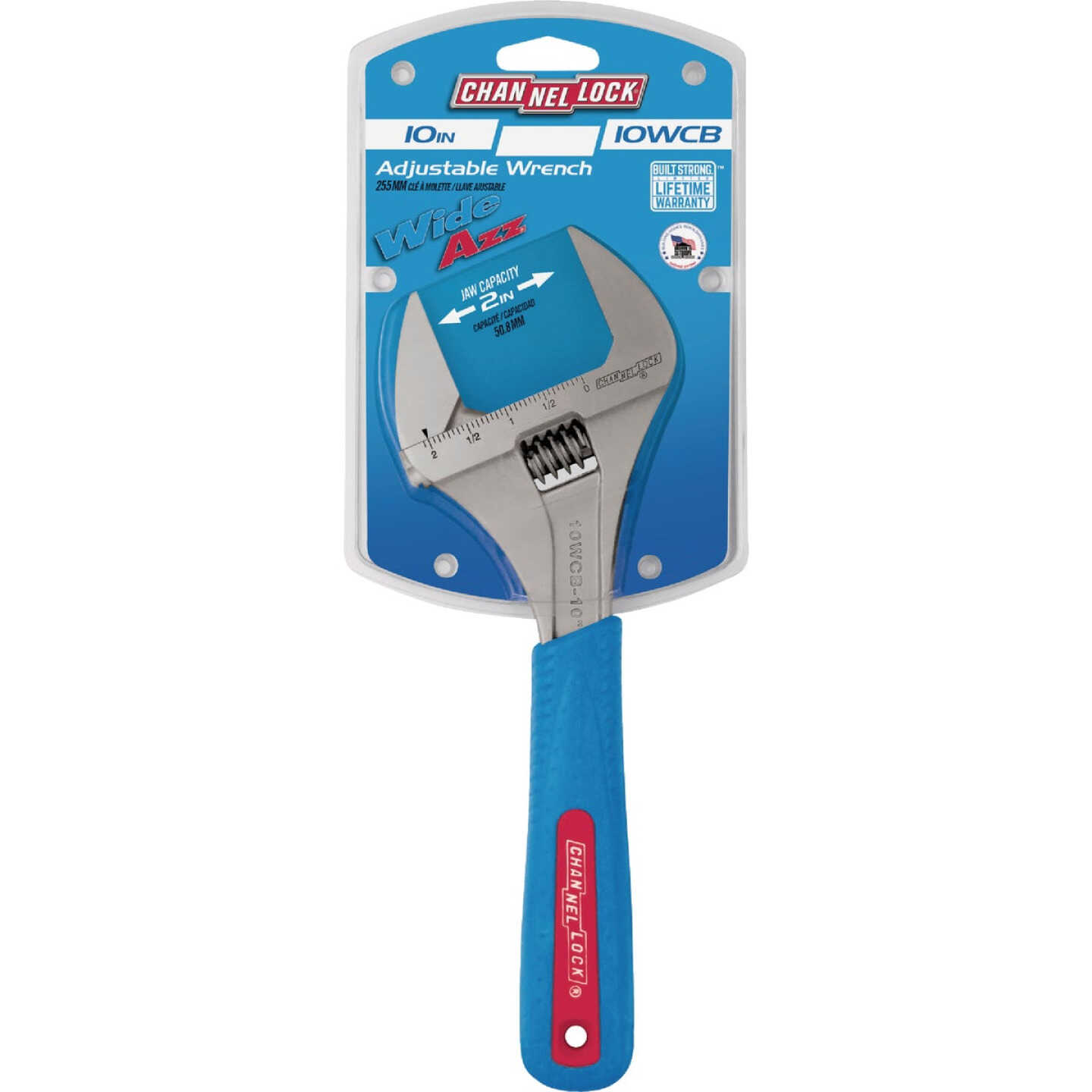 Channellock WideAzz 10 In. Adjustable Wrench Image 2