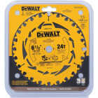 DEWALT 6-1/2 In. 24-Tooth Circular Saw Blade Image 4