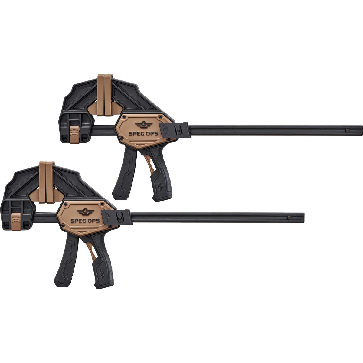 Spec Ops 13 In. One-Hand Heavy Duty Bar Clamp (2-Pack)