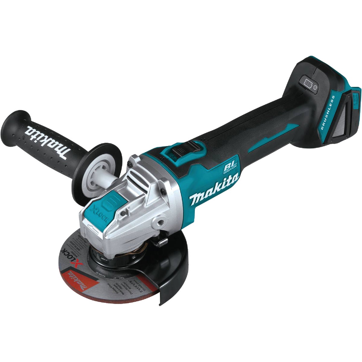 Makita 18V LXT Lithium-Ion 4-1/2 In. - 5 In. Brushless X-LOCK Cordless Angle Grinder (Tool Only)