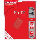 Diablo 9 In. x 11 In. 120 Grit Micro Fine Sandpaper (20-Pack) Image 1