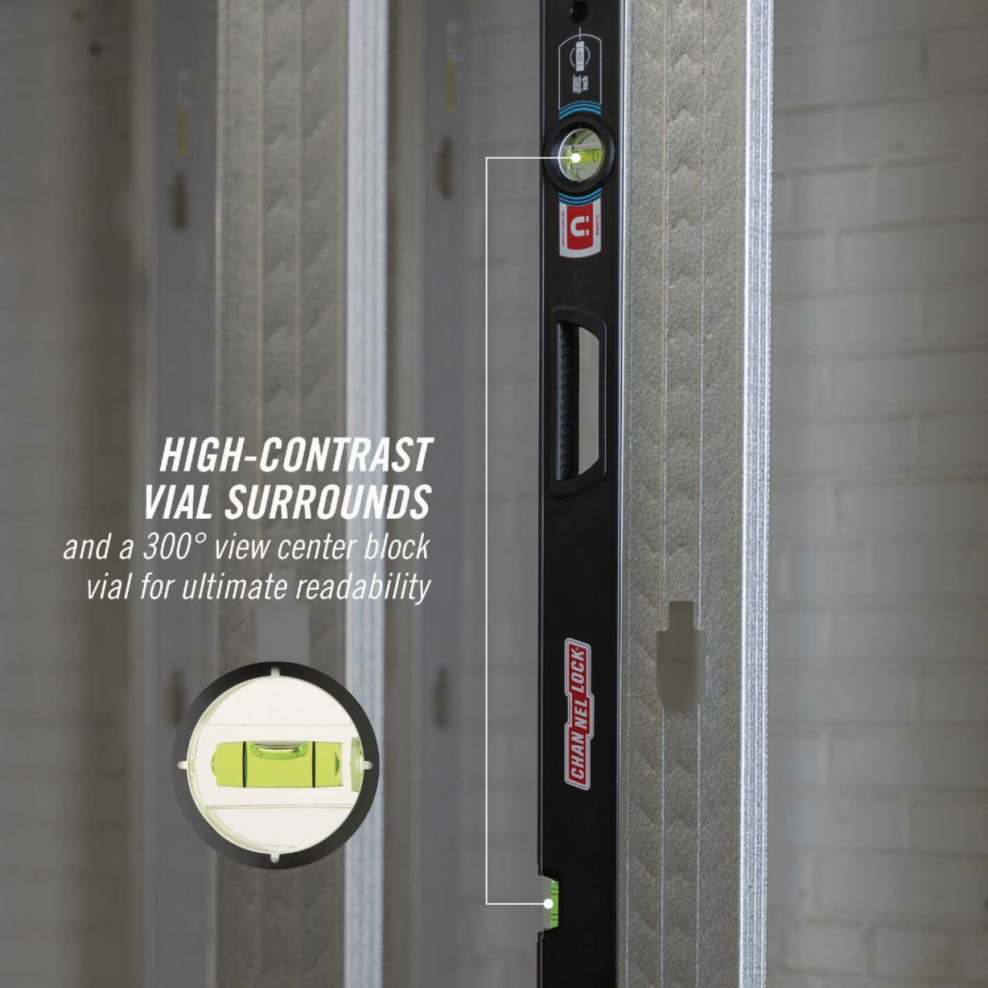 Channellock 78 In. Magnetic Box Beam Level Image 5