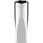 Milwaukee 1/4 In. Drive 13 mm 6-Point Deep Metric Socket with FOUR FLAT Sides Image 1